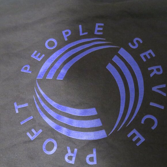 Fedex People Service Profit Sweatshirt XL USA Federal Express Mail Skate Black - Picture 7 of 7
